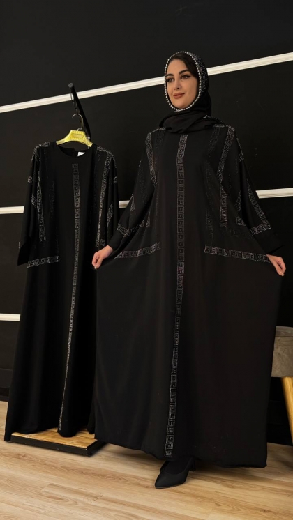عبا الیزه نگینی زمرد 9561