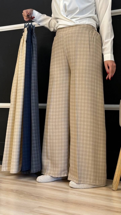 شلوار بگ شانتون کوک‌دوزی حراجی 5635