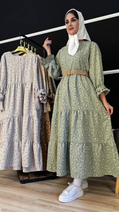 مانتو ساحلی شاپرک 9556