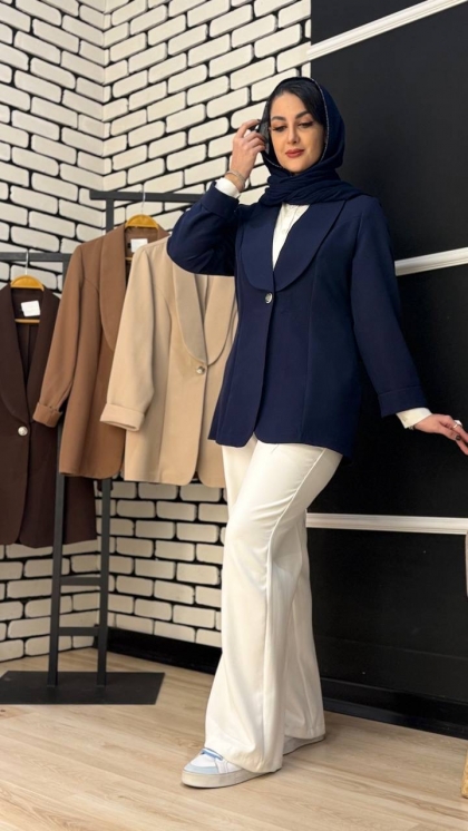 کت مزونی یقه ارشال هلیا 5220