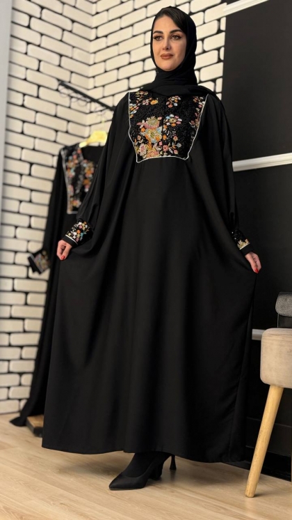 عبا مزونی نیم زیپ یاس 9592