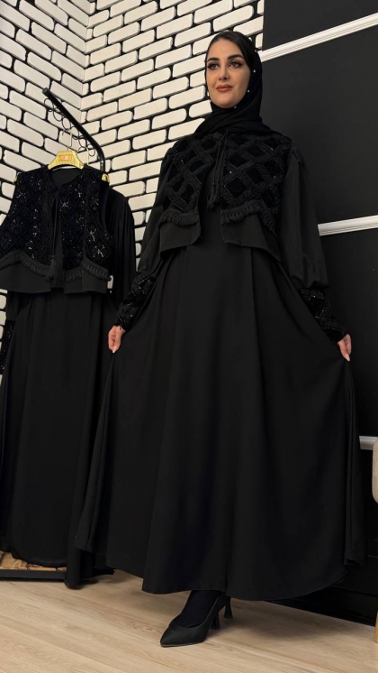 سارافون ژیله سوزن دوزی سرمه دوزی تبسم 9692