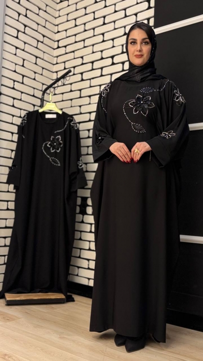 مانتوعبایی مجلسی جواهردوزی  